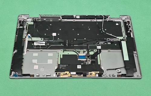 Dell Latitude 9510 Genuine 15" Gray Palmrest Touchpad Keyboard Speakers 0X0KXC - Afbeelding 2 van 3