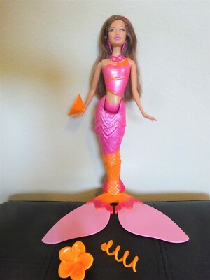 swimming barbie mermaid doll
