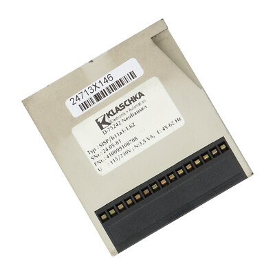 Klaschka SISP/B11A1-1.62 Universal Controller Universelles Steuergerät Used UMP