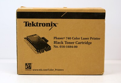 Original Tektronix Phaser 740 Color Laser Printer Schwarz Black No. 016-1684-00