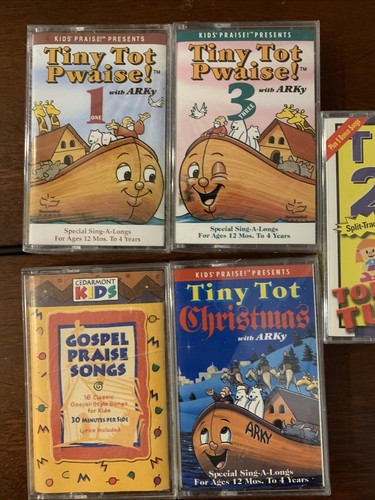 Tiny Tot Pwaise Cassette Lot New #3 - Picture 2 of 3