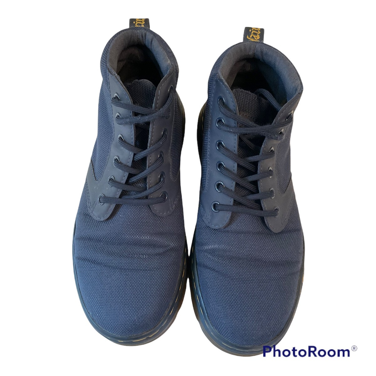 Dr. Martens Baynes Chukka Navy Blue Sneaker Dr Martens Baynes Perforated lace up Chukka | Mercari main image 3