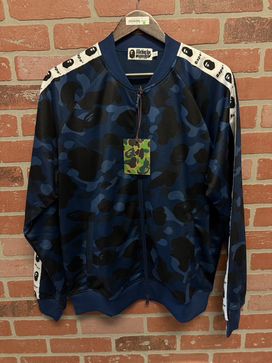 100% Authentic A Bathing Ape ABC BAPE STA Tape Jersey Top Jacket