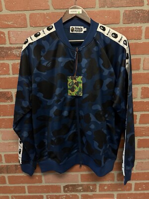 100% Authentic A Bathing Ape ABC BAPE STA Tape Jersey Top Jacket