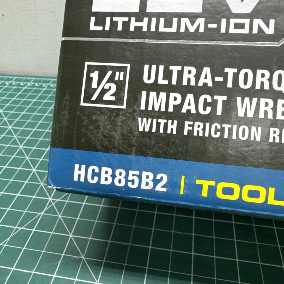 Hercules 20V LiIon 1/2" UltraTorque Impact Wrench TOOLONLY HCB85B2