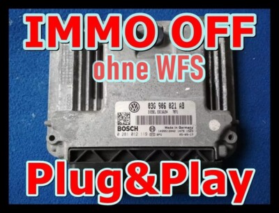 VW PASSAT 2.0 IMMO OFF/ PLUG&PLAY 0281012119 - 03G906021AB /Deu - 2 Tage