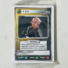 Star Trek The Next Generation 1995 Customizable Card Game FREE WARP Pack Sealed