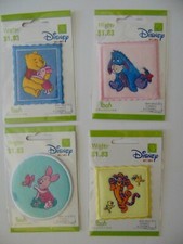 Wrights Disney Winnie the Pooh sew on Patches set of 4