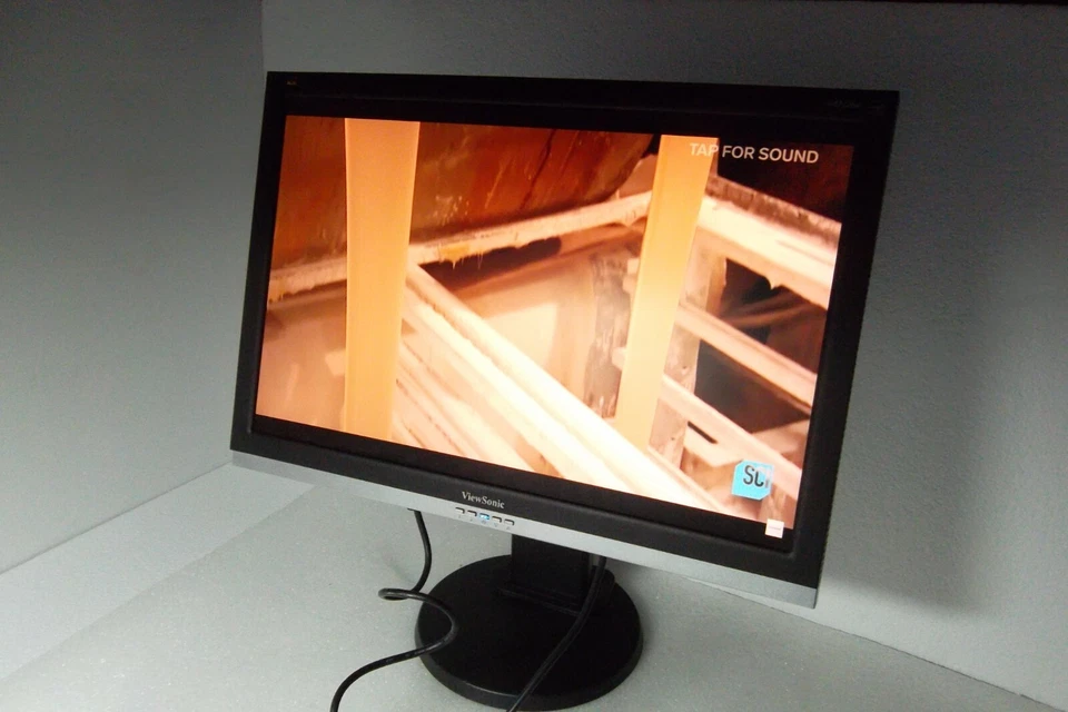 ViewSonic VA2226W 22" Widescreen LCD Monitor DVI VGA 1680x1050 Tiltable VS11803 - Image 3 of 4