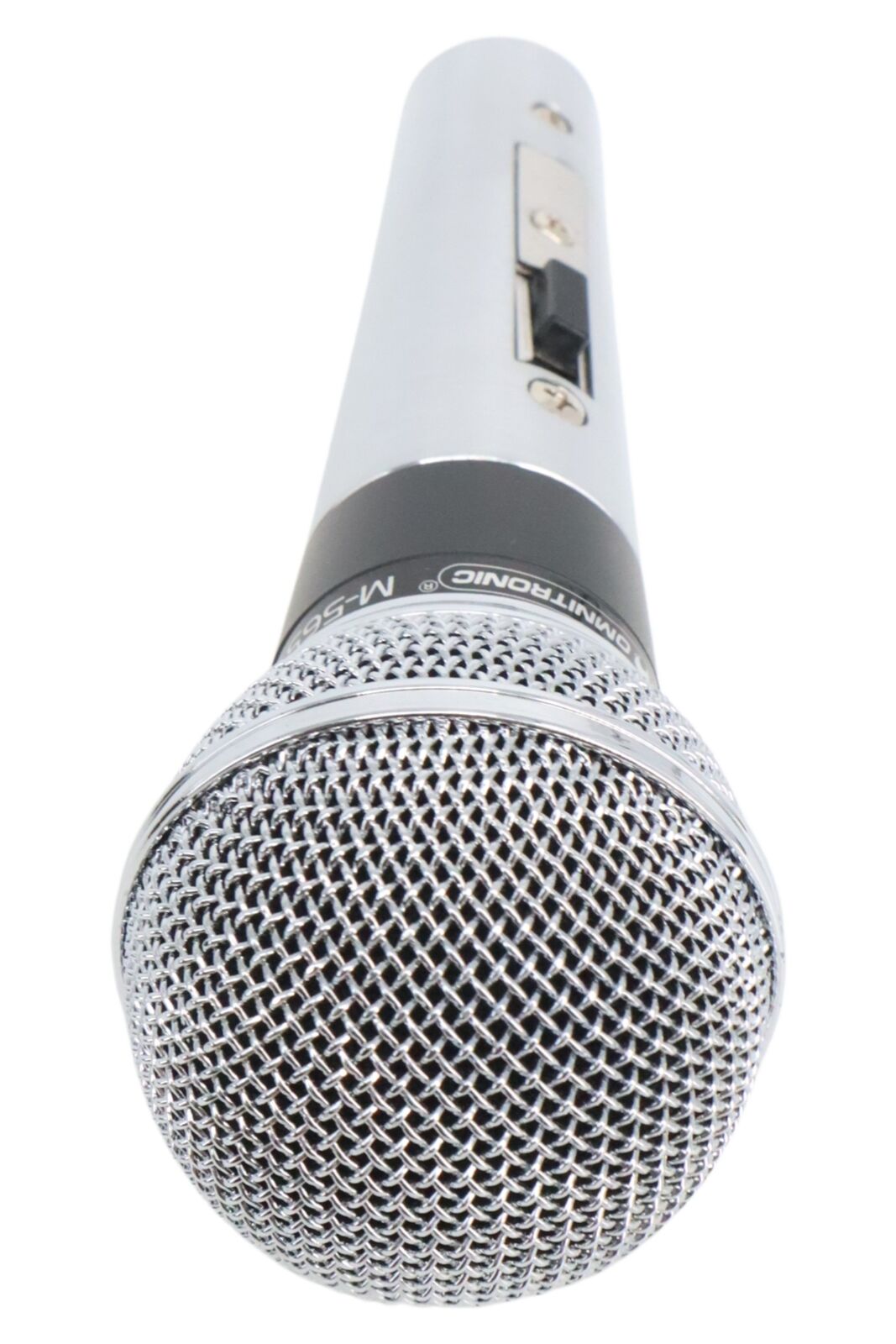 OMNITRONIC M-565 Mikrofon Silber Dynamisch Studio inkl. Kabel
