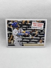 2022 Topps Archives Scoops Three Homers For Lindor New York Mets 309