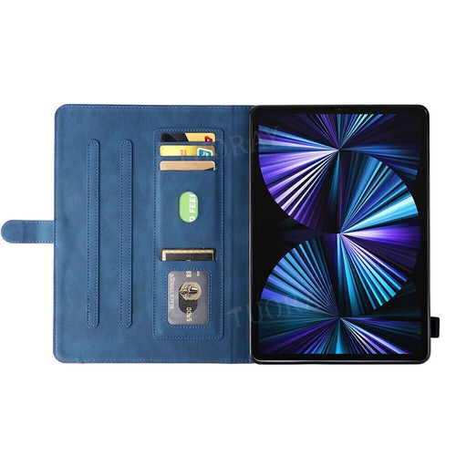 For iPad 6/7/8/9/10th Pro 11 Air 5 4 3 Mini Leather Flip Case Smart Stand Cover - Picture 32 of 74
