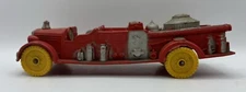Vintage 1950’s Auburn Rubber Toys Auburn Fire Dept. Fire Truck Made In U.S.A.