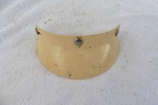 Vintage Bubble Helmet Visor 3 Snap Off White made in the USA