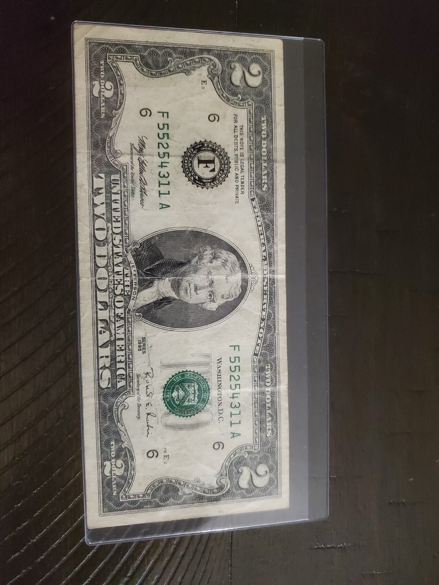 What Does A Fake 2 Dollar Bill Look Like