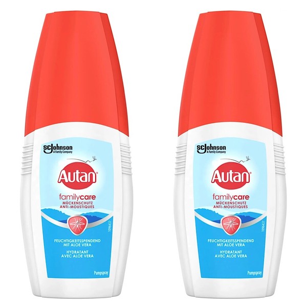 ✅ Autan Family Care MüCkenschutz Insektenschutz Pumpspray MüCkenspray 2X 100Ml✅-image
