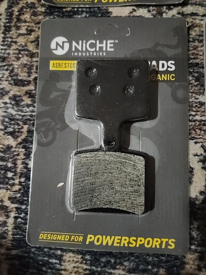 Niche Rear Organic Brake Pad Set K-PAD-0429 for Artic Cat (x4) - Image 2 of 3