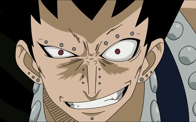 Anime gajeel redfox face Custom Gaming Mat Desk