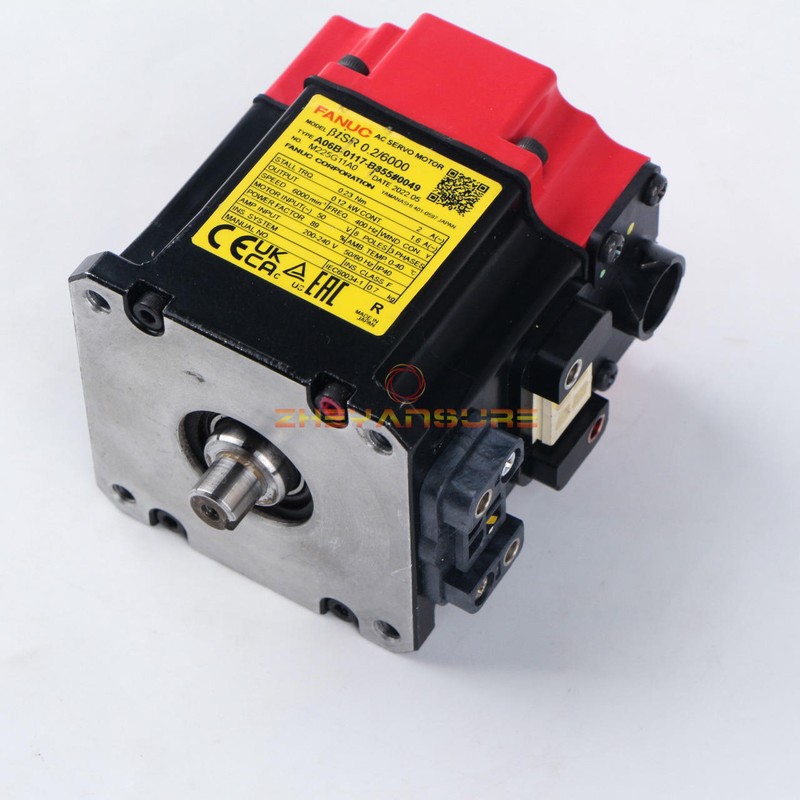 ONE Used FANUC A06B-0117-B855#0049 servo motor