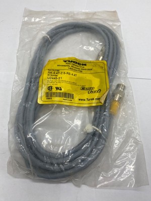 Turck cable cord set RK4.4T-2.6-RS 4.4T, U2445-21, 4 pin male/female M12 eurofas