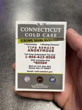 Connecticut Cold Case Playing Cards 5th Edition Ct Poker Cards New Sealed Deck
