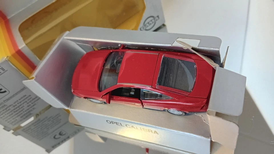 Gamma 1138 Opel Calibra Vauxhall sterzo destro rosso in scatola 1:43 raro - Immagine 3 di 4