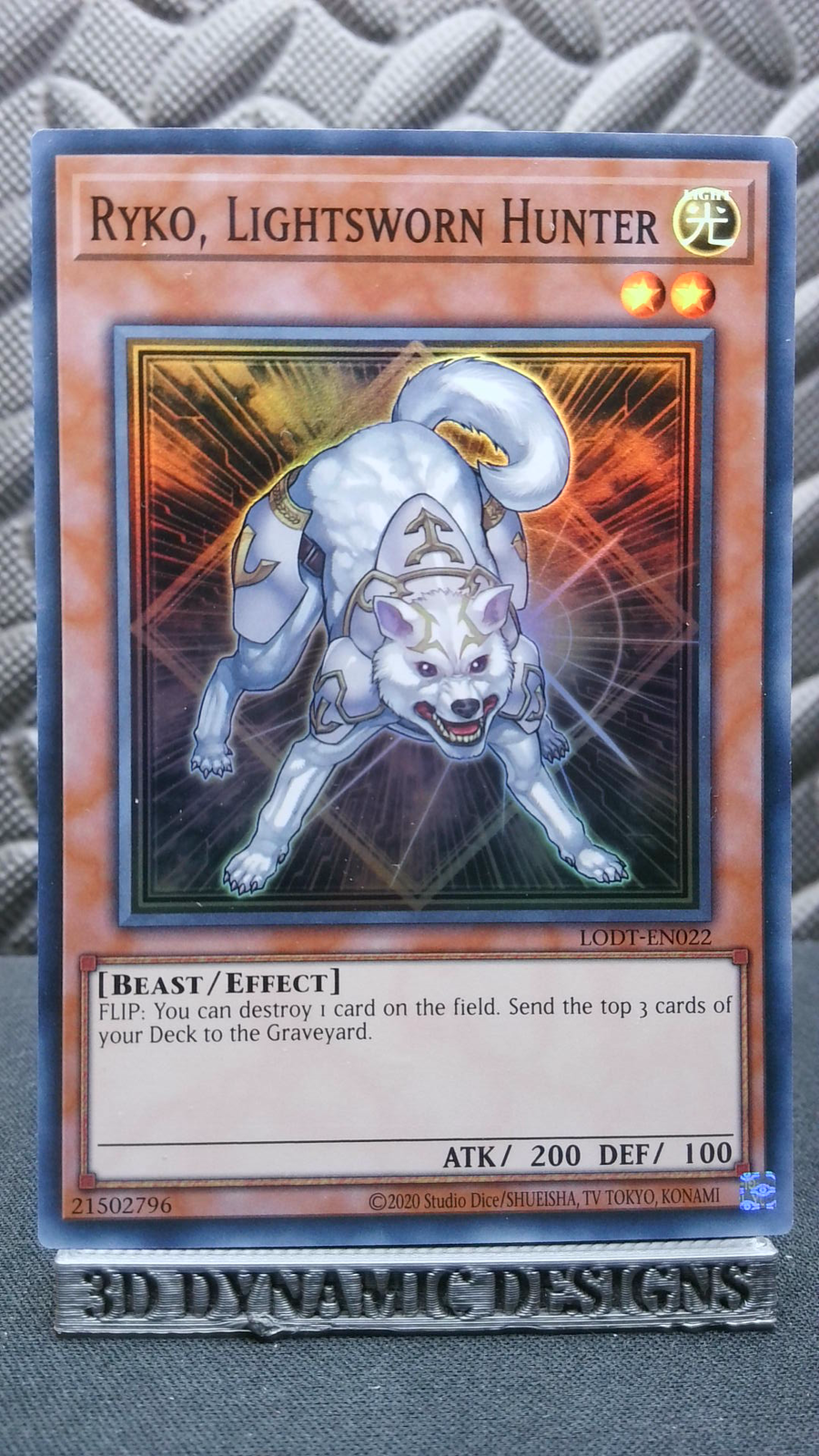 Ryko, Lightsworn Hunter LODTEN022 Light of Destruction (2020 Date