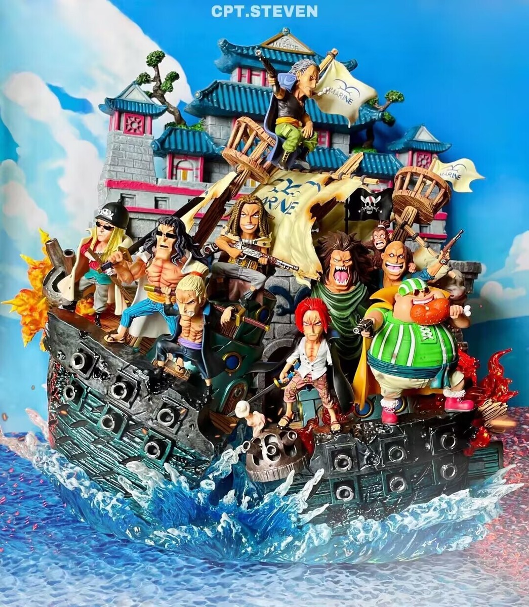 YZ Studio Red Hair Pirates Set with Rockstar Resin Shanks One
