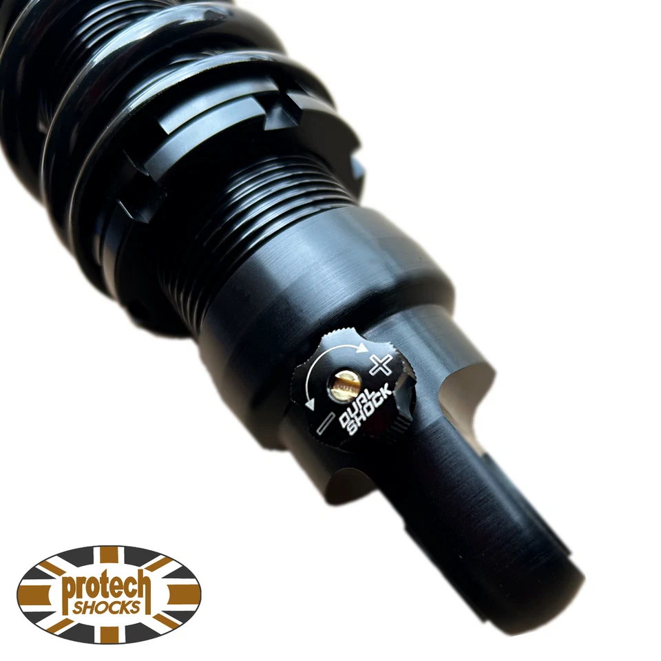 Amortiguador Doble BMW R 65 78-85 Negro Anodizado Coilover Protech Amortiguadores Foto 2 de 3