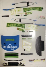 Custom 2023 Ricky Stenhouse #47 Nat Vall 1/64 Scale NASCAR Peel & Stick Decals