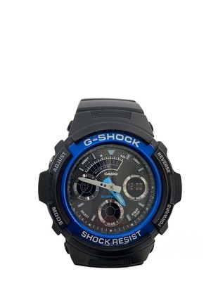 [A2kY] Casio G-Shock Analog Digital Titanium Black Rubber [gsk]