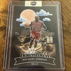 Michael Jordan From Downtown Black Custom Blast Card Insert Chicago Bulls