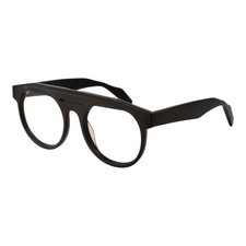 Yohji Yamamoto YO-1035552 Men Brown Optical Frame Plastic Round Classic Eyewears
