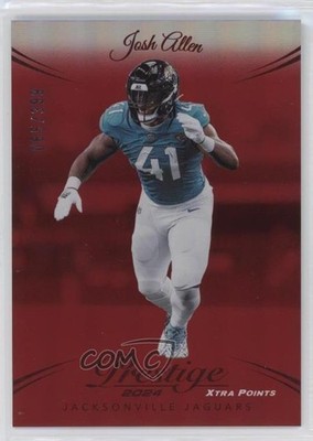 2024 Panini Prestige Xtra Points Red Premium 65/399 Josh Hines-Allen #139 17oo