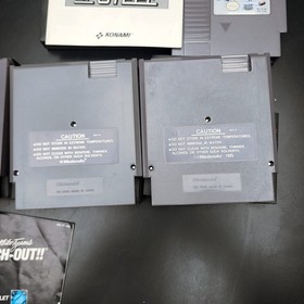 Lote Nintendo NES: TMNT+Punch-Out+X-Men+Wizards Warriors+Blades of Steel+Joust