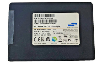 Samsung MZ7PD120HAFV-000DA 2.5 120GB SSD SATA6.0Gbps.