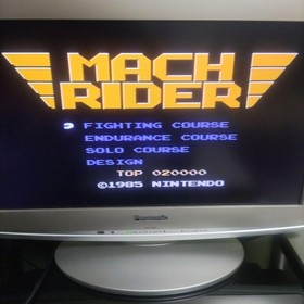 Mach Rider Nintendo Famicom NES Cartridge Only Used Tested JP ver