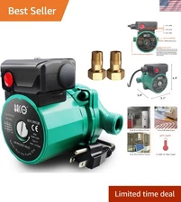3/4 inch NPT Hot Water Circulation Pump for Floor Heating & Recirculating Sys...