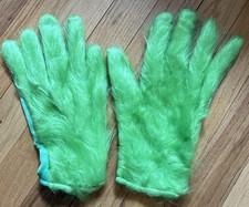 Set Of 3 Grinch Style Gloves New for Christmas Party Cosplay Costume