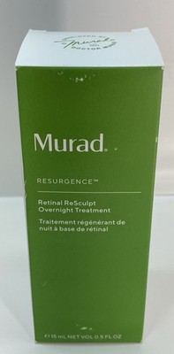 Murad Retinal ReSculpt Overnight Treatment .5oz, Fresh & New In Box, Free Ship