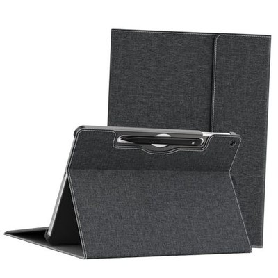 Tablet Case for 2025 New Microsoft Surface Pro 1st Edition 12-inch, PU Black