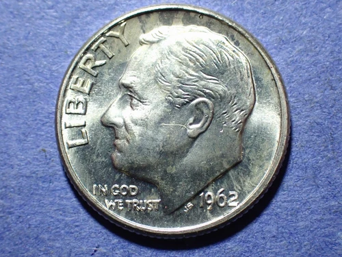 1962-D Roosevelt Dime  Ch. BU