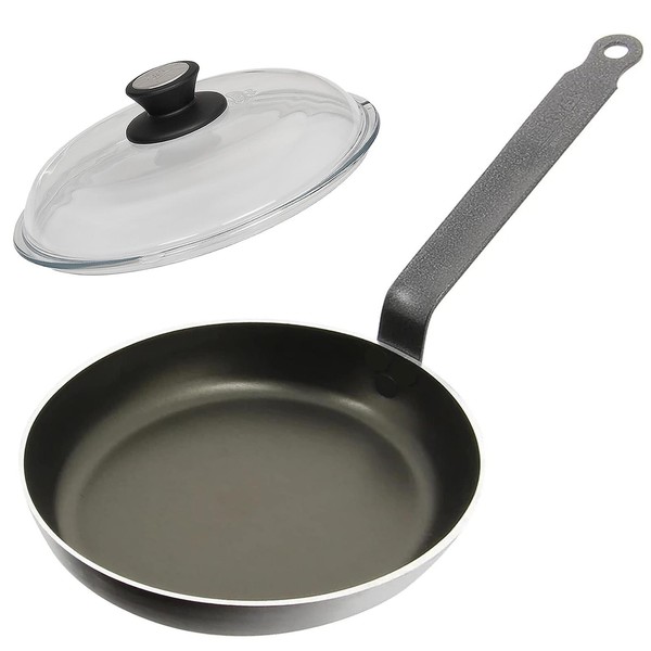 Skk Bratpfanne 32 Cm Induktion GroßE Profi Pfanne Keramik-Antihaft & Glasdeckel-image