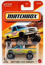 2026 Matchbox 51 Chevy K1500 Pickup Bright Teal Poly Fsc 2026 Matchbox 51 Chevy K1500 Pickup Bright Teal Poly Fsc