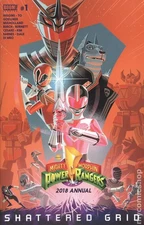 Mighty Morphin Power Rangers Annual #2018 Mora VF/NM 9.0 Stock Image