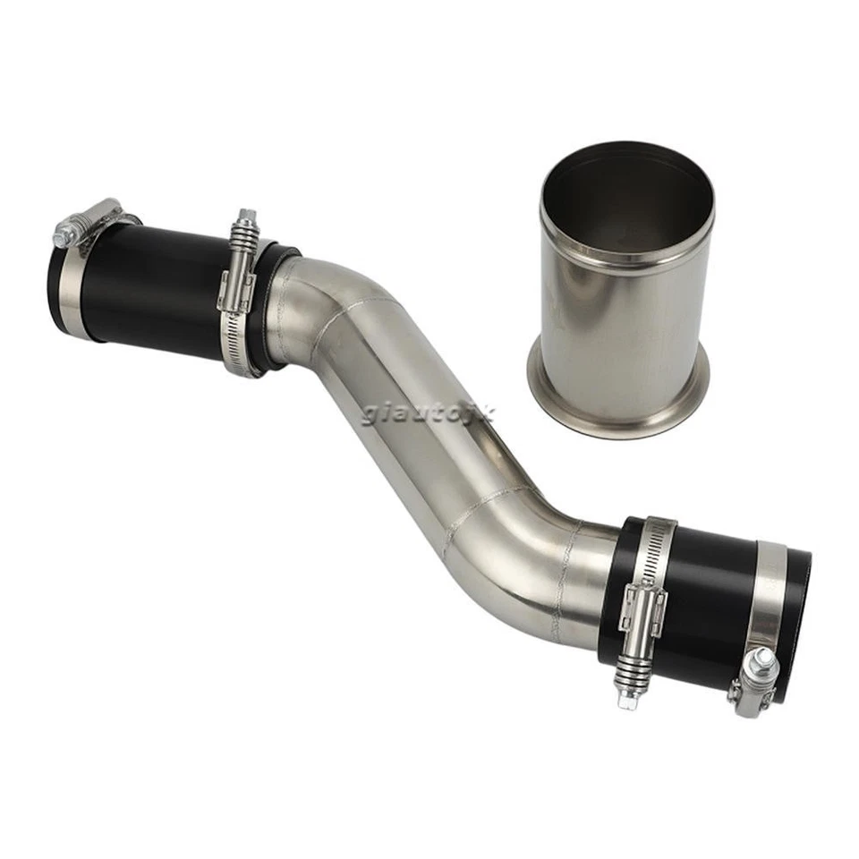 For Detroit Series 60 14L Engine Coolant&Intake Extension Pipe W/ Hose Clamp Kit - Image 3 of 4