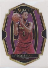 2018-19 Panini Select Premier Level Purple Prizm 34/99 Rodney Hood #109 9l4
