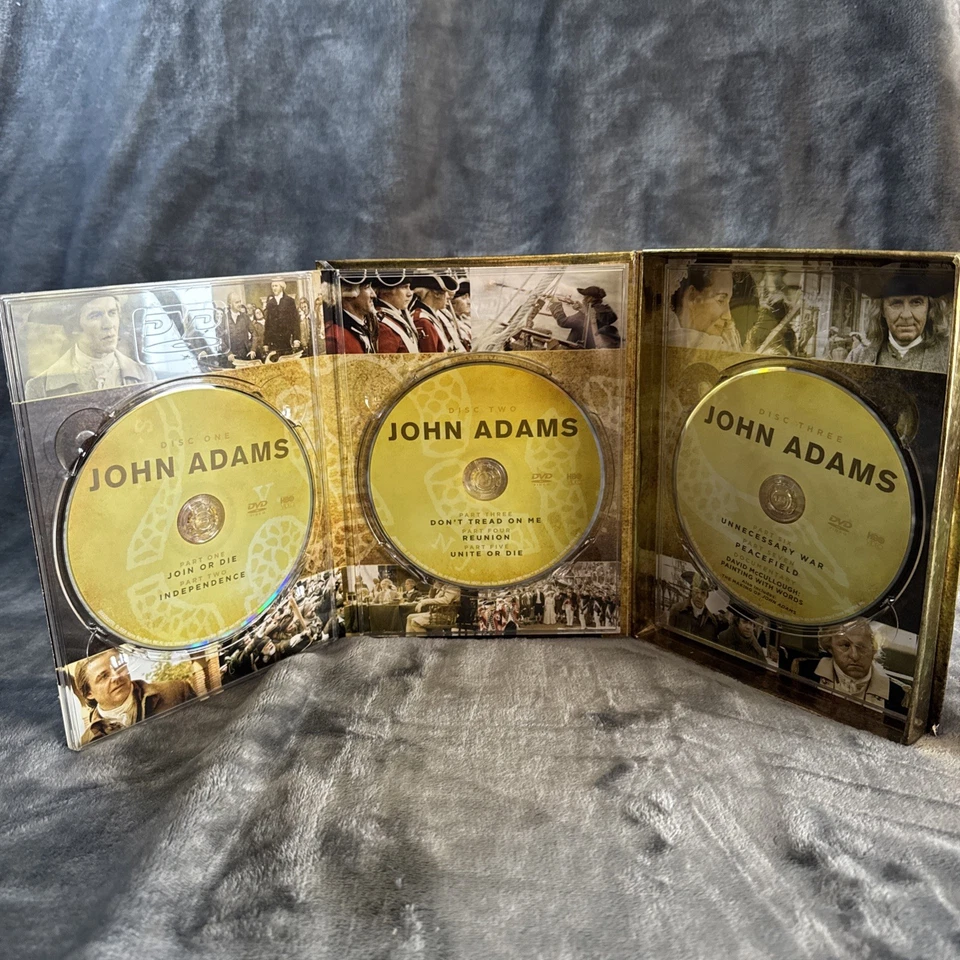 John Adams: The Complete Mini-Series (DVD, 2008, 3-Disc Set) HBO - MUST WATCH! - Image 4 of 4