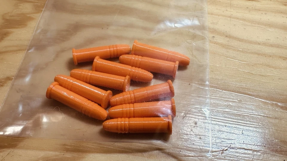 Paquete de 10 - Tapa a presión DRY FIRE RATED 22LR LLANTA ESTÁNDAR - TPU - Maniquí redondo inerte Foto 2 de 4