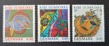 Arte de la iglesia de Dinamarca 1987 Ribe Dom Kirke en muy buen estado casi nuevo